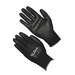 G-Tek® Knit Polyurethane Coated Glove, Medium, Black  25 DZ/CA